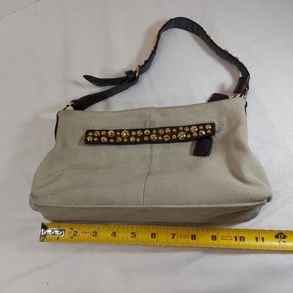 Lollipops Atelier Micro Suede Leather Hobo Purse Handbag - Picture 7 of 7